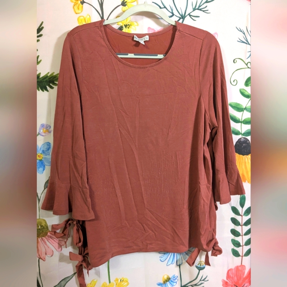 Eliane Rose Top with Tie Details
